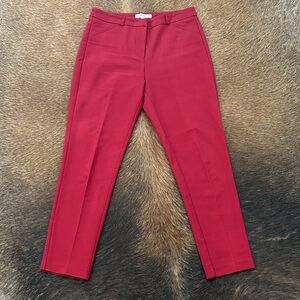 Women’s 2 Red Pants Slacks
